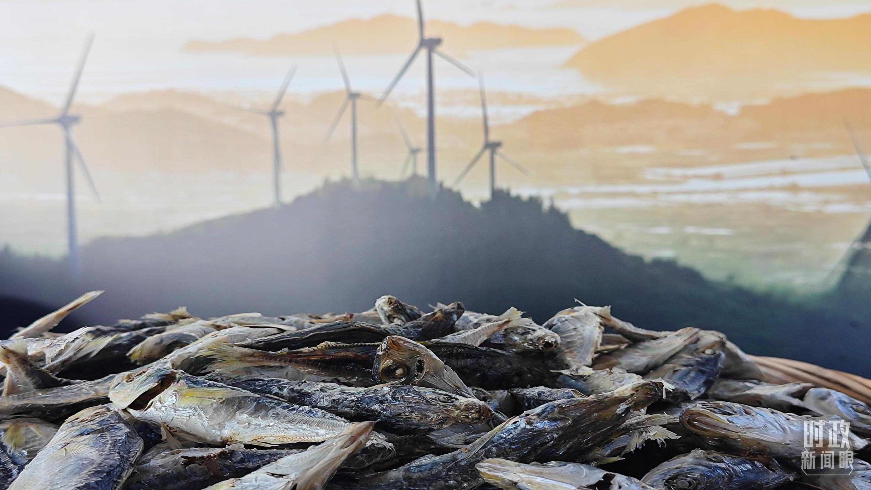 △澳角村的海產(chǎn)品。（總臺央視記者許永松拍攝）