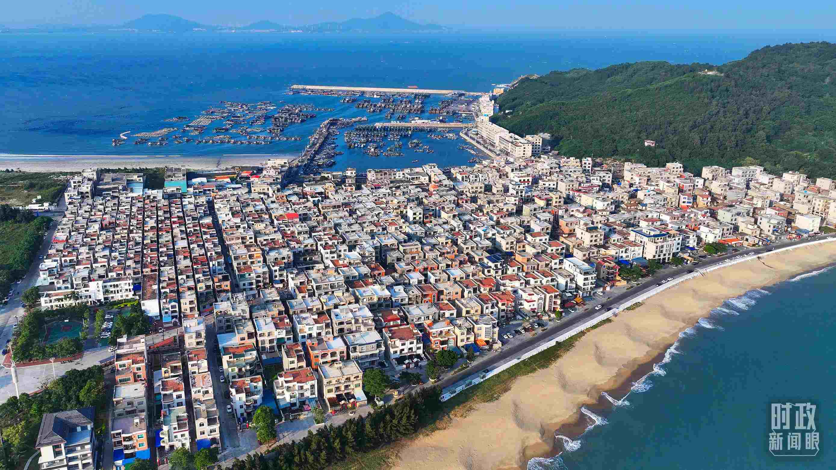 △澳角村。（總臺記者李鵬沖拍攝）