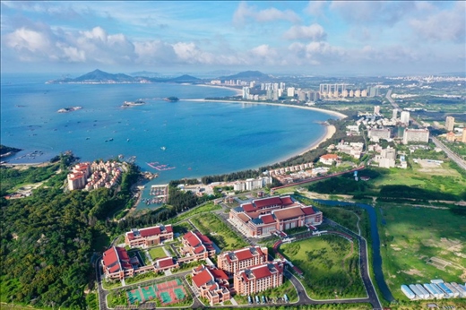 東山縣（無(wú)人機(jī)拍攝）。