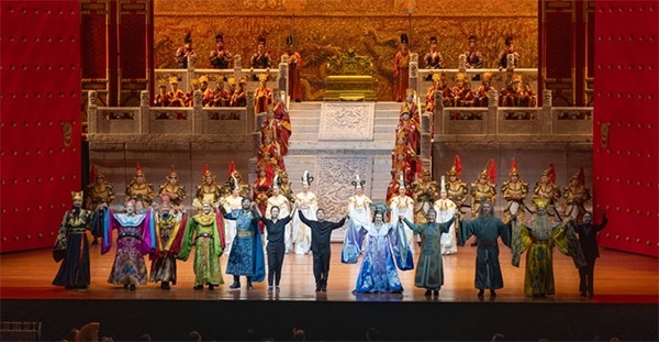 《圖蘭朵》演出劇照。何倫攝