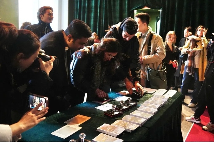 蘇州套色蓋章大受歡迎。吳若鳴攝