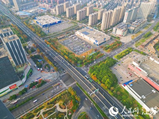 崇川區(qū)北大街便民商圈。人民網(wǎng)記者 王繼亮攝