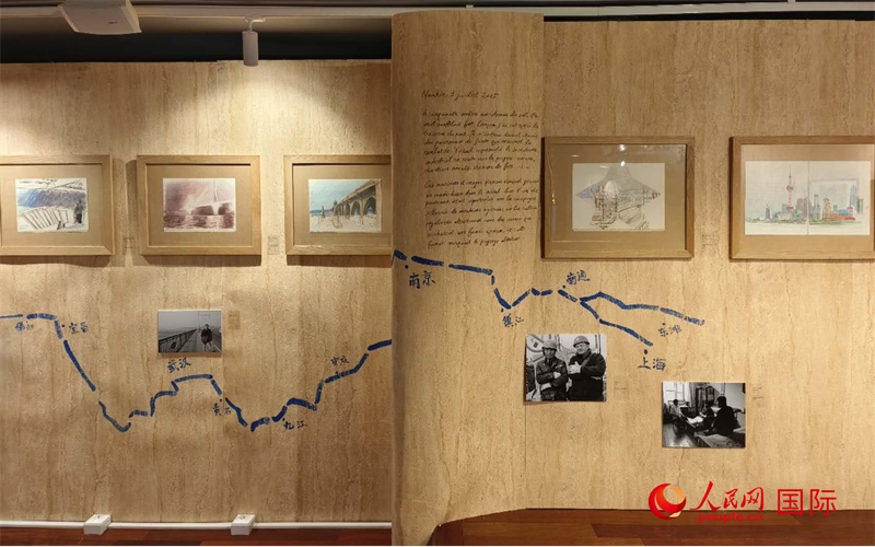 展覽現(xiàn)場(chǎng)。人民網(wǎng)記者 尚凱元攝