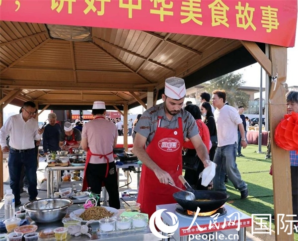 參賽一景。人民網(wǎng)記者管克江攝