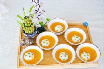 參賽作品“白雪尋蓮”。主辦方供圖