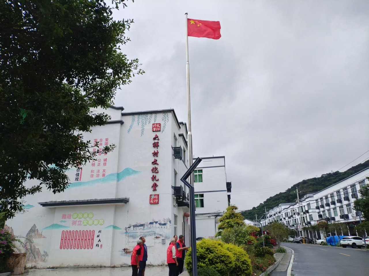 永興村一景（永興現(xiàn)為六祥行政村下的自然村之一）。蒼南縣金鄉(xiāng)鎮(zhèn) 供圖